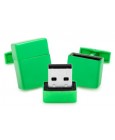 Gemelos USB 8GB Verde