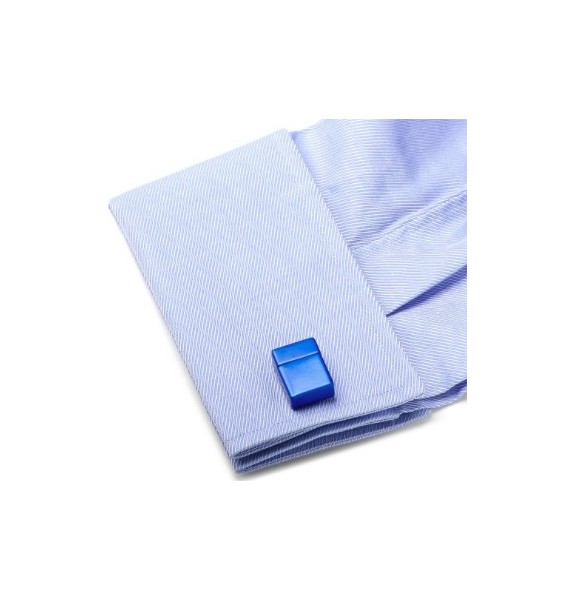 Blue 8GB USB Flash Drive Cufflinks