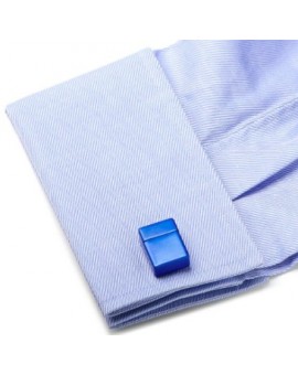 Blue 8GB USB Flash Drive Cufflinks