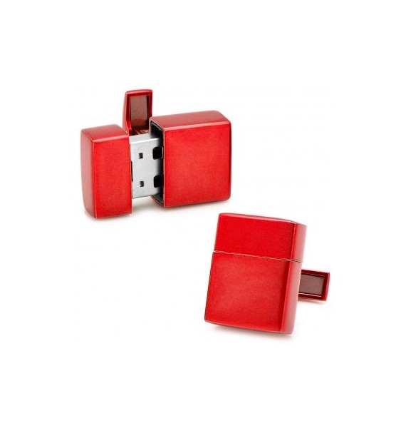 Gemelos USB 8GB Rojo