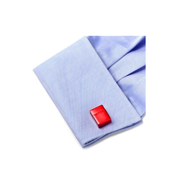 Red 8GB USB Flash Drive Cufflinks