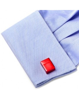 Red 8GB USB Flash Drive Cufflinks