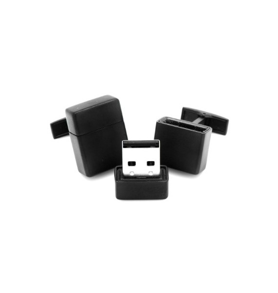 Gemelos USB 8GB Negro