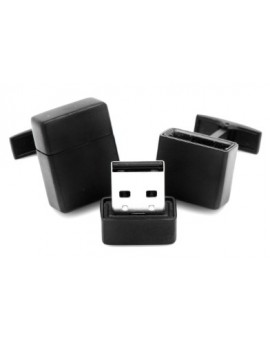 Black 8GB USB Flash Drive Cufflinks
