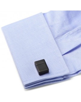 Black 8GB USB Flash Drive Cufflinks