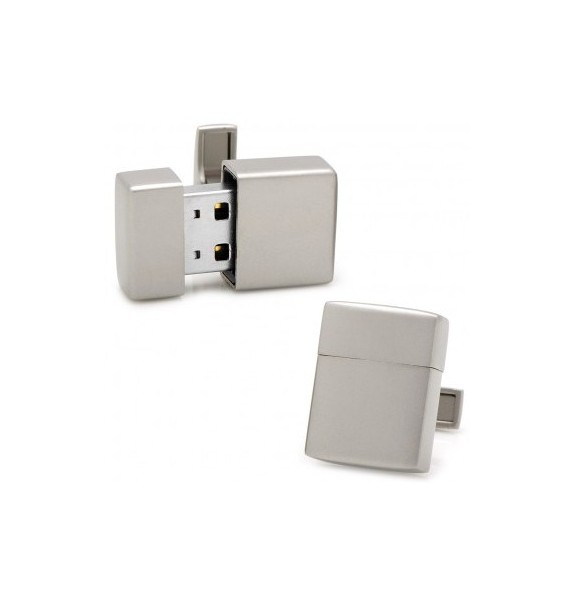 Gemelos USB 8GB Gris Mate