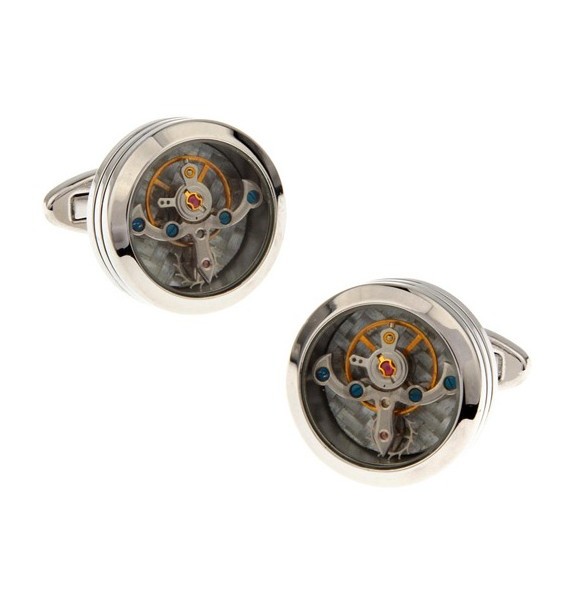 Gemelos Stainless Steel Watch Movement
