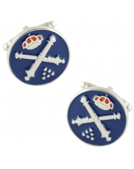Spanish Cannons Infantry Cufflinks 