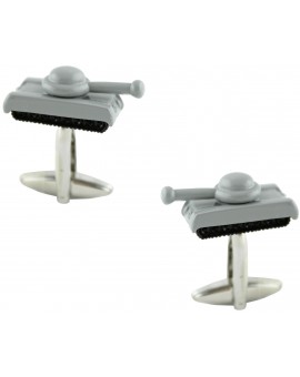 Grey Tank Cufflinks 