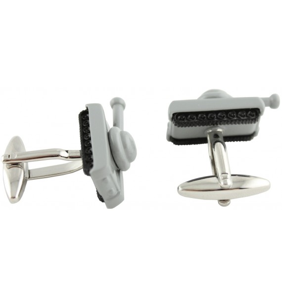 Grey Tank Cufflinks 