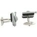 Grey Tank Cufflinks 