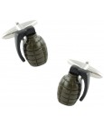 Grenade Cufflinks 