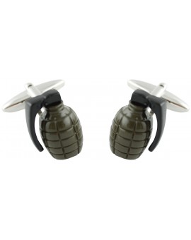 Grenade Cufflinks  2