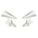 Paper Plane Cufflinks 