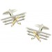 Vintage Light Aircraft Cufflinks 