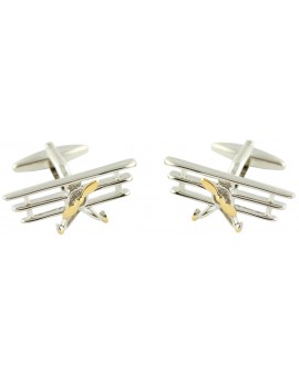 Vintage Light Aircraft Cufflinks  2