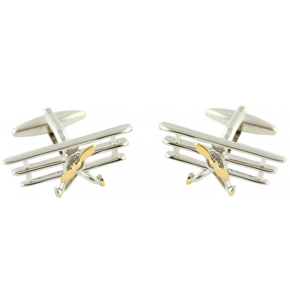 Vintage Light Aircraft Cufflinks 