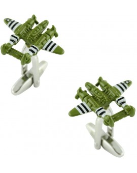 Military Seaplane Cufflinks 