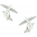 Lancaster Bomber Cufflinks 