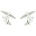 Lancaster Bomber Cufflinks 