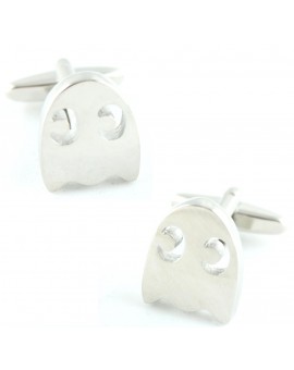 Gemelos Comecocos Plateado