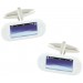 White PlayStation Vita Cufflinks 