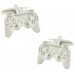 Silver Plated PlayStation Controller Cufflinks 