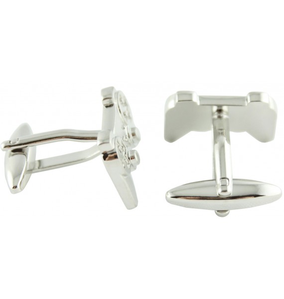 Silver Plated PlayStation Controller Cufflinks 