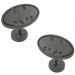 3D Black Matte Batman Cufflinks 