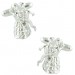 Flamenco Dancers Cufflinks 