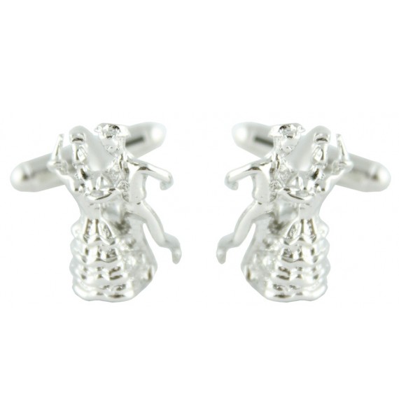 Flamenco Dancers Cufflinks 