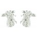 Flamenco Dancers Cufflinks 