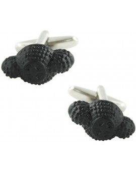 Black Bullfighter Hat Cufflinks 
