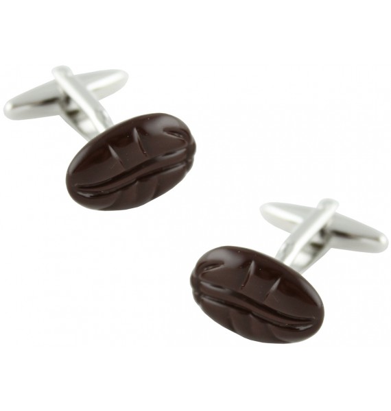 Coffee Bean Cufflinks 