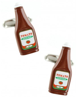 Ketchup Cufflinks 
