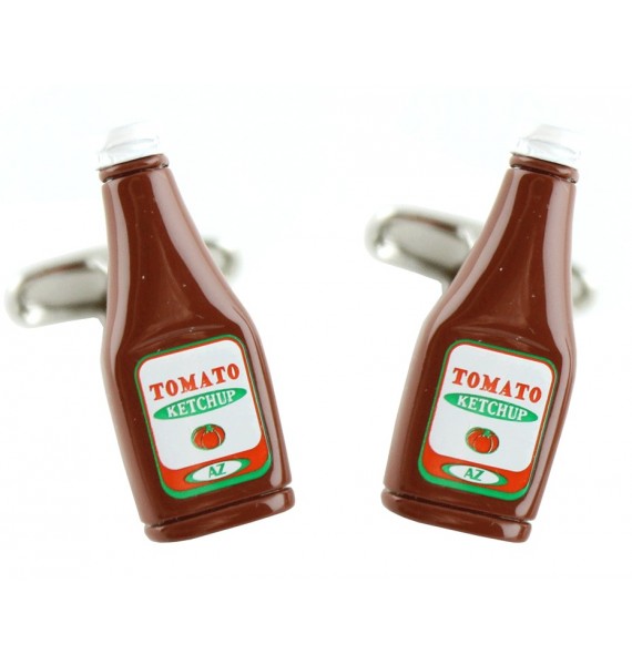 Ketchup Cufflinks 