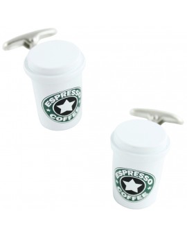 Starbucks Coffee Cufflinks 