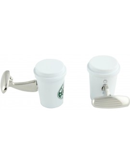 Starbucks Coffee Cufflinks 