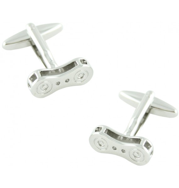 Bike Chain Cufflinks 