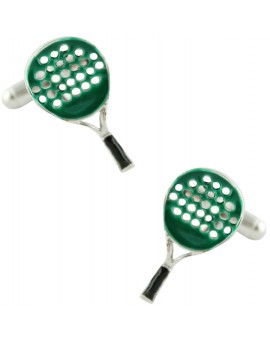 Gemelos Raqueta de Padel Verde