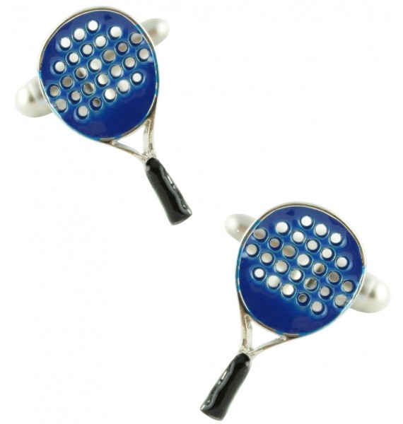 Gemelos Raqueta de Padel Azul