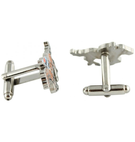 Brown Jockey Cufflinks 