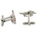Brown Jockey Cufflinks 