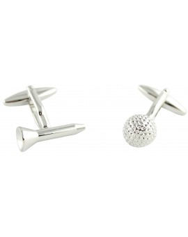 Golf Tee and Ball Cufflinks  2