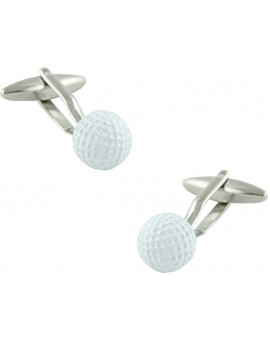 Gemelos Bola de Golf Blanco