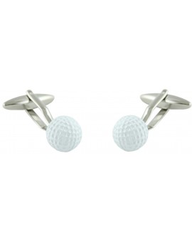 White Golf Ball Cufflinks  2
