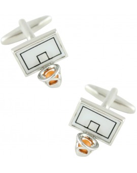 Basketball Backboard Cufflinks 