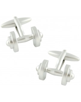 Dumbbells Cufflinks 