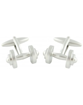 Dumbbells Cufflinks  2