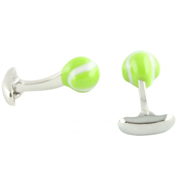 Tennis Ball Cufflinks 